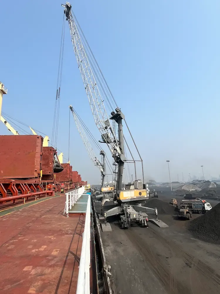 Mobile Harbour Crane